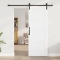 Porta Scorrevole vidaXL con Kit di Montaggio Bianco 78x202 cm Legno Massello di Pino Porta Scorrevole vidaXL con Kit di Montaggio Bianco 78x202 cm Legno Massello di Pino