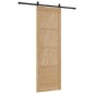 Porte scorrevoli vidaXL con accessori 78x232 cm Legno massello di pino Porte scorrevoli vidaXL con accessori 78x232 cm Legno massello di pino