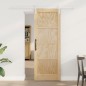 Porta Scorrevole vidaXL con Set di Ferramenta 73.5x198.5 cm Legno Massello di Pino Porta Scorrevole vidaXL con Set di Ferramenta 73.5x198.5 cm Legno Massello di Pino