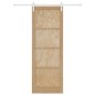 Porta Scorrevole vidaXL con Set di Ferramenta 83x232 cm Legno Massello in Pino Porta Scorrevole vidaXL con Set di Ferramenta 83x232 cm Legno Massello in Pino
