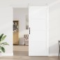 Porta Scorrevole vidaXL con Set di Accessori Bianca 93x232 cm Legno Massello Pino Porta Scorrevole vidaXL con Set di Accessori Bianca 93x232 cm Legno Massello Pino
