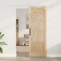 Porta scorrevole vidaXL con set di ferramenta 73.5x211 cm in legno massello di pino Porta scorrevole vidaXL con set di ferramenta 73.5x211 cm in legno massello di pino