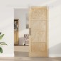 Porta Scorrevole vidaXL con Set di Hardware 83x211 cm Legno Massello di Pino Porta Scorrevole vidaXL con Set di Hardware 83x211 cm Legno Massello di Pino