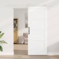 vidaXL Porta Scorrevole con Set di Fissaggio Bianca 83x211 cm Legno Massello Pino vidaXL Porta Scorrevole con Set di Fissaggio Bianca 83x211 cm Legno Massello Pino
