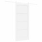 vidaXL Porta Scorrevole Set di 2 Bianco MDF 86 x 198.5 cm vidaXL Porta Scorrevole Set di 2 Bianco MDF 86 x 198.5 cm