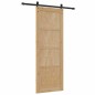 porta scorrevole vidaXL con set di accessori 78x211 cm Legno Massello Pino