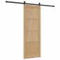 Porta Scorrevole vidaXL con Set di Accessori 73.5x198.5 cm Legno Massello Pino Porta Scorrevole vidaXL con Set di Accessori 73.5x198.5 cm Legno Massello Pino