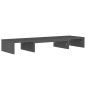 Supporto per Monitor Grigio 80x24x10,5cm Legno Massello di Pino Supporto per Monitor Grigio 80x24x10,5cm Legno Massello di Pino