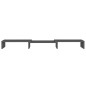 Supporto per Monitor Grigio 80x24x10,5cm Legno Massello di Pino Supporto per Monitor Grigio 80x24x10,5cm Legno Massello di Pino