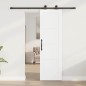 Porta scorrevole vidaXL con set di ferramenta bianca 61x198,5 cm in legno massello di pino Porta scorrevole vidaXL con set di ferramenta bianca 61x198,5 cm in legno massello di pino