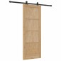porta scorrevole vidaXL con set di accessori 78x202 cm Legno Massello di Pino porta scorrevole vidaXL con set di accessori 78x202 cm Legno Massello di Pino