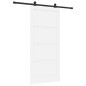Porta scorrevole vidaXL con set di hardware bianca 93x202 cm legno massiccio pino Porta scorrevole vidaXL con set di hardware bianca 93x202 cm legno massiccio pino