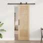 Porta Scorrevole vidaXL con Set di Ferramenta 'ORKDAL'in Legno Massello di Pino Porta Scorrevole vidaXL con Set di Ferramenta 'ORKDAL'in Legno Massello di Pino