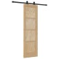 Porta Scorrevole vidaXL con Set di Ferramenta 'ORKDAL'in Legno Massello di Pino Porta Scorrevole vidaXL con Set di Ferramenta 'ORKDAL'in Legno Massello di Pino
