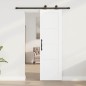 Porta Scorrevole vidaXL con Set di Ferramenta "ORKDAL" in Legno Massello di Pino Bianco Porta Scorrevole vidaXL con Set di Ferramenta "ORKDAL" in Legno Massello di Pino Bianco
