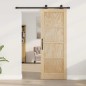vidaXL Porta Scorrevole con Set di Ferramenta 'ORKDAL'in Legno Massello di Pino vidaXL Porta Scorrevole con Set di Ferramenta 'ORKDAL'in Legno Massello di Pino