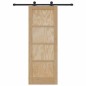 vidaXL Porta Scorrevole con Set di Ferramenta 'ORKDAL'in Legno Massello di Pino vidaXL Porta Scorrevole con Set di Ferramenta 'ORKDAL'in Legno Massello di Pino