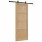 Porta Scorrevole vidaXL con Set di Ferramenta "ORKDAL" Legno Massello di Pino Porta Scorrevole vidaXL con Set di Ferramenta "ORKDAL" Legno Massello di Pino