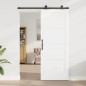 Porta Scorrevole vidaXL con Set di Accessori "ORKDAL" Bianca Legno Massello di Pino Porta Scorrevole vidaXL con Set di Accessori "ORKDAL" Bianca Legno Massello di Pino