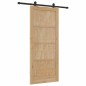 vidaXL Porta Scorrevole con Set di Accessori 'ORKDAL'in Legno Massello di Pino vidaXL Porta Scorrevole con Set di Accessori 'ORKDAL'in Legno Massello di Pino