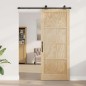 Set Porta Scorrevole vidaXL con Hardware 'ORKDAL'Legno Massello di Pino Set Porta Scorrevole vidaXL con Hardware 'ORKDAL'Legno Massello di Pino