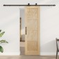 vidaXL Porta Scorrevole con Set di Hardware "ORKDAL" in Legno Massello di Pino vidaXL Porta Scorrevole con Set di Hardware "ORKDAL" in Legno Massello di Pino