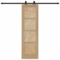 vidaXL Porta Scorrevole con Set di Hardware "ORKDAL" in Legno Massello di Pino vidaXL Porta Scorrevole con Set di Hardware "ORKDAL" in Legno Massello di Pino