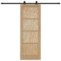 Porta scorrevole vidaXL con set di hardware "ORKDAL" in legno massello di pino Porta scorrevole vidaXL con set di hardware "ORKDAL" in legno massello di pino