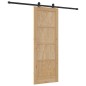 Porta scorrevole vidaXL con set di hardware "ORKDAL" in legno massello di pino Porta scorrevole vidaXL con set di hardware "ORKDAL" in legno massello di pino