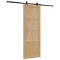 vidaXL Porta Scorrevole con Set di Ferramenta "ORKDAL" Legno Massello in Pino vidaXL Porta Scorrevole con Set di Ferramenta "ORKDAL" Legno Massello in Pino