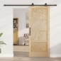 Porta Scorrevole vidaXL con Set di Ferramenta 'ORKDAL'in Legno Massello di Pino Porta Scorrevole vidaXL con Set di Ferramenta 'ORKDAL'in Legno Massello di Pino