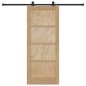 Porta Scorrevole vidaXL con Set di Ferramenta 'ORKDAL'in Legno Massello di Pino Porta Scorrevole vidaXL con Set di Ferramenta 'ORKDAL'in Legno Massello di Pino