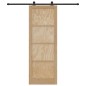 Porta Scorrevole vidaXL con Set di Fissaggi 'ORKDAL'in Legno Massello di Pino Porta Scorrevole vidaXL con Set di Fissaggi 'ORKDAL'in Legno Massello di Pino