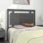 Testiera Letto Grigia 105,5x4x100 cm in Legno Massello di Pino Testiera Letto Grigia 105,5x4x100 cm in Legno Massello di Pino