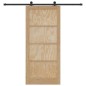 Porta Scorrevole vidaXL con Set Hardware 'ORKDAL'in Legno Massello di Pino Porta Scorrevole vidaXL con Set Hardware 'ORKDAL'in Legno Massello di Pino