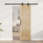 Porta scorrevole vidaXL con set hardware 61x198.5 cm in legno massello di pino Porta scorrevole vidaXL con set hardware 61x198.5 cm in legno massello di pino