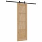 Porta scorrevole vidaXL con set hardware 61x198.5 cm in legno massello di pino Porta scorrevole vidaXL con set hardware 61x198.5 cm in legno massello di pino