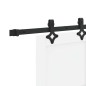 Porta Scorrevole vidaXL con Set di Fissaggi Bianco 61x198.5 cm Legno Massello di Pino