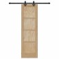 vidaXL Porta Scorrevole con Set Hardware 'ORKDAL'Legno Massello di Pino vidaXL Porta Scorrevole con Set Hardware 'ORKDAL'Legno Massello di Pino