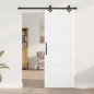 vidaXL Porta Scorrevole con Set di Ferramenta 'ORKDAL'in Legno Massello di Pino Bianco vidaXL Porta Scorrevole con Set di Ferramenta 'ORKDAL'in Legno Massello di Pino Bianco