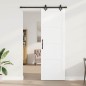 porta scorrevole vidaXL con set di hardware 'ORKDAL'bianca in legno massello di pino porta scorrevole vidaXL con set di hardware 'ORKDAL'bianca in legno massello di pino