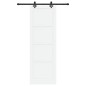 porta scorrevole vidaXL con set di hardware 'ORKDAL'bianca in legno massello di pino porta scorrevole vidaXL con set di hardware 'ORKDAL'bianca in legno massello di pino