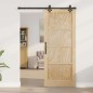 vidaXL Porta Scorrevole con Set di Accessori 'ORKDAL'in Legno Massello di Pino vidaXL Porta Scorrevole con Set di Accessori 'ORKDAL'in Legno Massello di Pino