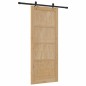 vidaXL Porta Scorrevole con Set di Accessori 'ORKDAL'in Legno Massello di Pino vidaXL Porta Scorrevole con Set di Accessori 'ORKDAL'in Legno Massello di Pino