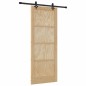 vidaXL Porta Scorrevole con Set di Componenti Scorrevoli 'ORKDAL'Legno Massello di Pino vidaXL Porta Scorrevole con Set di Componenti Scorrevoli 'ORKDAL'Legno Massello di Pino