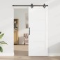 vidaXL Porta Scorrevole con Set Hardware "ORKDAL" Legno Massello di Pino Bianco vidaXL Porta Scorrevole con Set Hardware "ORKDAL" Legno Massello di Pino Bianco