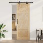 vidaXL Porta scorrevole con set di hardware 'ORKDAL'in legno massello di pino vidaXL Porta scorrevole con set di hardware 'ORKDAL'in legno massello di pino