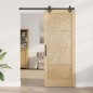 vidaXL Porta Scorrevole con Set di Hardware 'ORKDAL'in Legno Massello di Pino vidaXL Porta Scorrevole con Set di Hardware 'ORKDAL'in Legno Massello di Pino