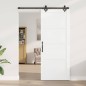 vidaXL Porta Scorrevole con Set Fissaggi 'ORKDAL'in Legno Massello Bianco vidaXL Porta Scorrevole con Set Fissaggi 'ORKDAL'in Legno Massello Bianco