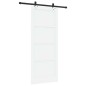 vidaXL Porta Scorrevole con Set Fissaggi 'ORKDAL'in Legno Massello Bianco vidaXL Porta Scorrevole con Set Fissaggi 'ORKDAL'in Legno Massello Bianco